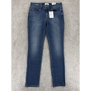 Sonoma Curvy Slim Straight Everyday Jeans Women's 8L‎ Blue Mid Rise Stretch NWT